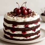 No Bake Black Forest Icebox Cake
